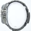 Diesel Mega Chief Quartz Chronograph Grey Dial Black IP DZ4282 Mens Watch