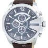 Diesel Mega Chief Chronograph Grey Dial DZ4290 Mens Watch