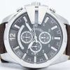 Diesel Mega Chief Chronograph Grey Dial DZ4290 Mens Watch