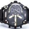 Diesel Mr. Daddy 2.0 Oversized Chronograph Black Dial DZ7312 Mens Watch
