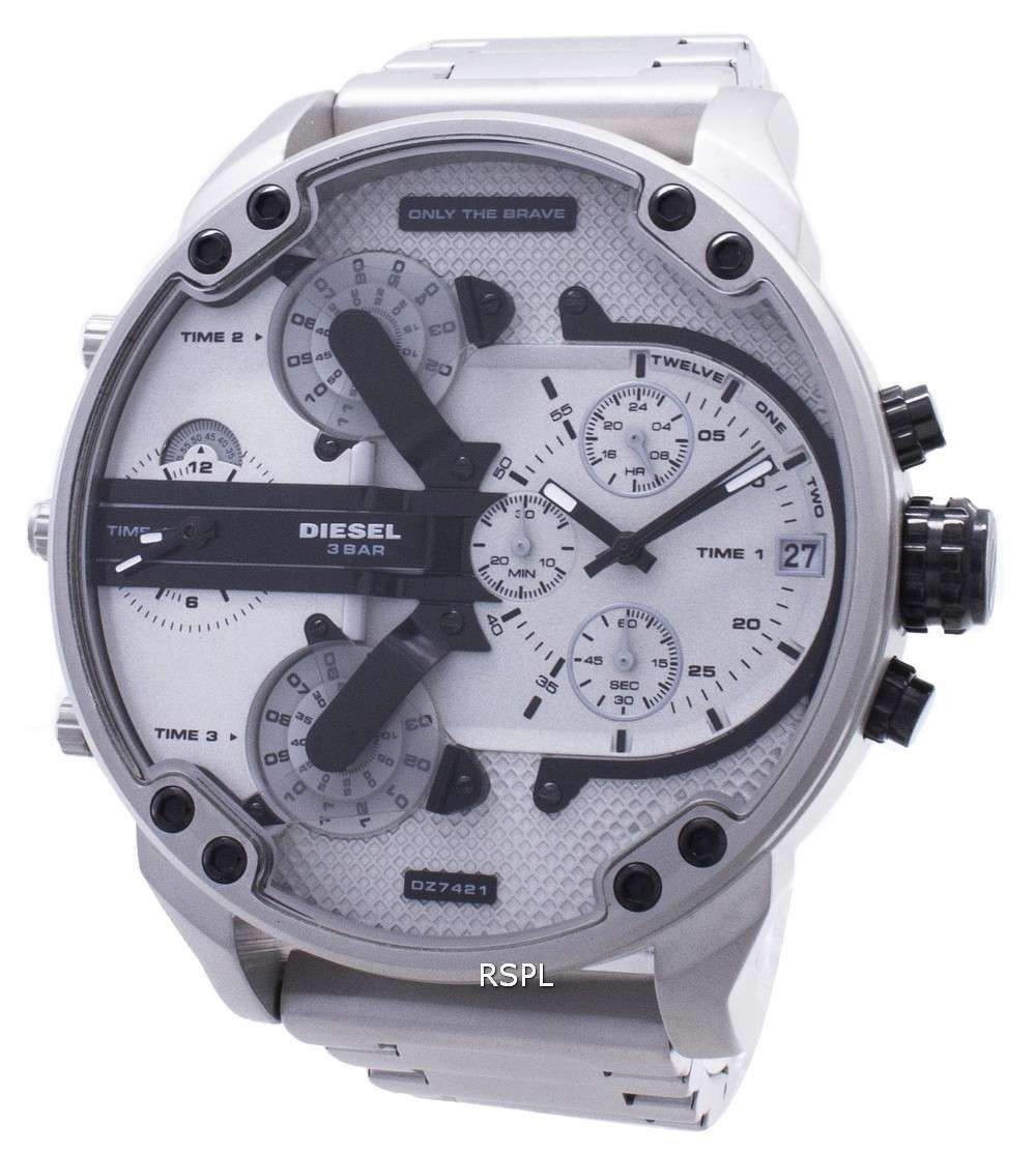 diesel only the brave men's watch