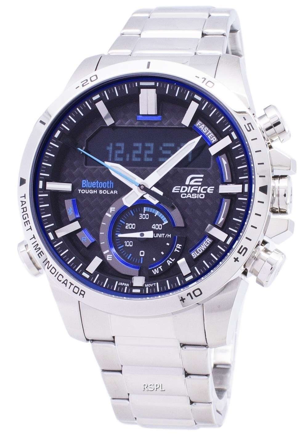 Casio Edifice ECB-800D-1A Tough Solar Bluetooth Illuminator Men's Watch