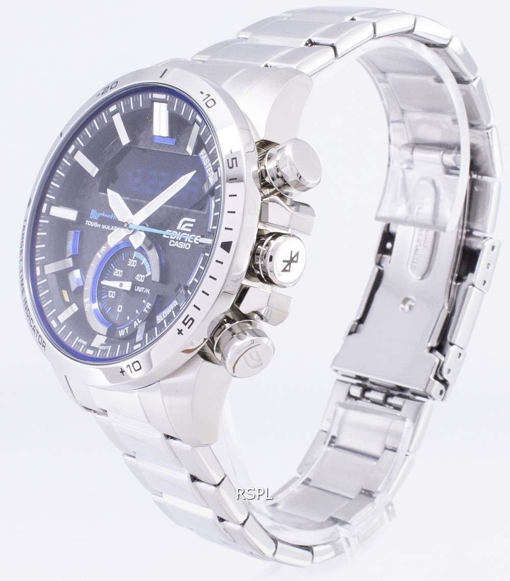 Casio Edifice ECB-800D-1A Tough Solar Bluetooth Illuminator Men's Watch