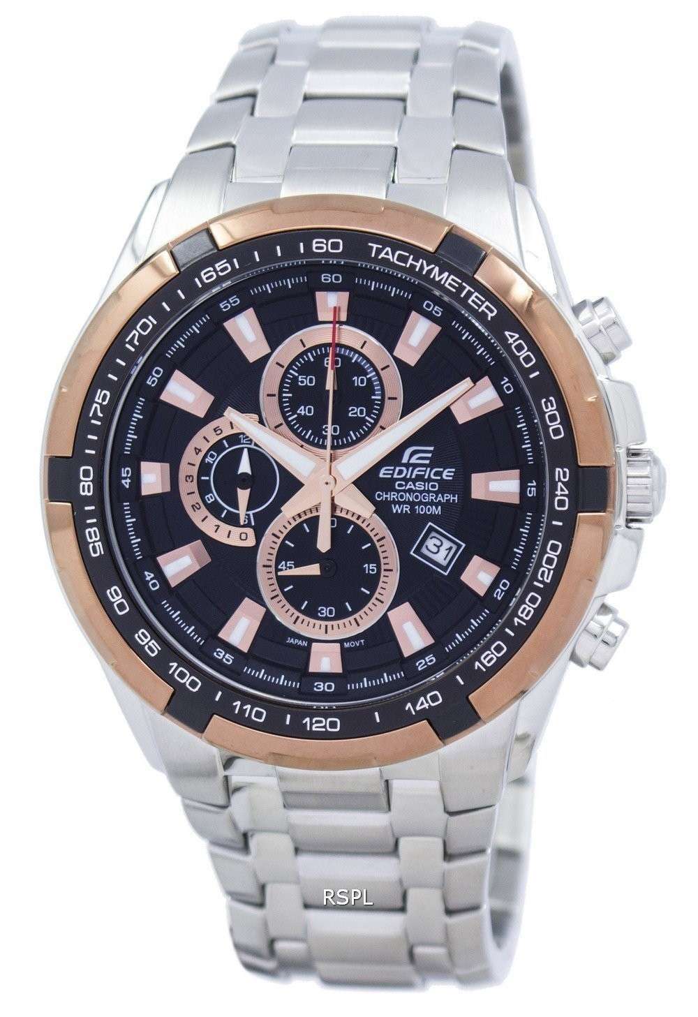 Casio Edifice Chronograph Quartz Tachymeter EF-539D-1A5V EF539D-1A5V Men's Watch