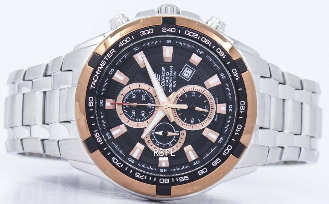 Casio Edifice Chronograph Quartz Tachymeter EF-539D-1A5V EF539D-1A5V Men's Watch