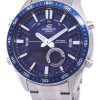 Casio Edifice Alarm Analog Quartz EFVC100D-2AV EFV-C100D-2AV Men's Watch
