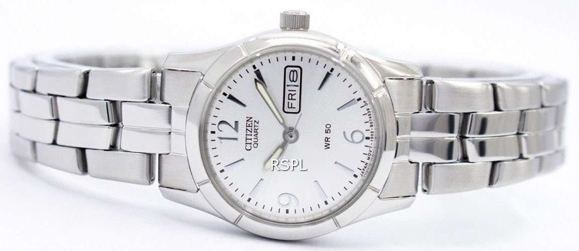 Citizen Quartz Silver Dial EQ0540-57A Women's Watch