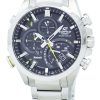 Casio Edifice Tough Solar Dual Dial World Time Bluetooth EQB-500D-1A Men's Watch