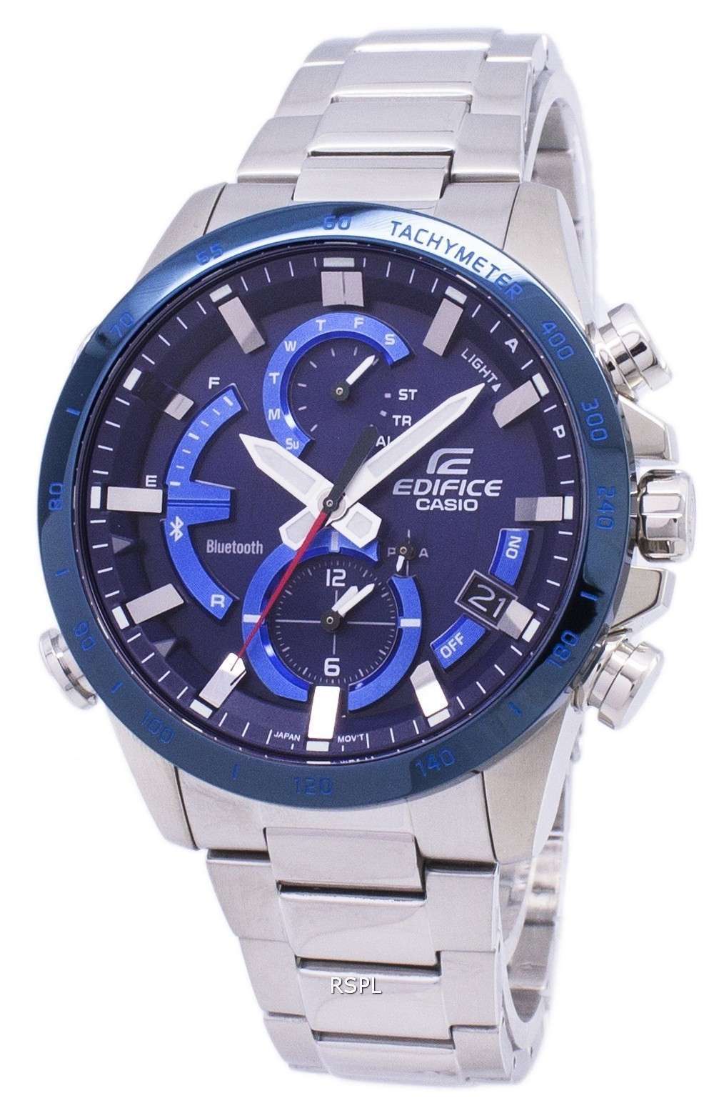 Casio Edifice EQB-900DB-2A Bluetooth Tough solar watch video