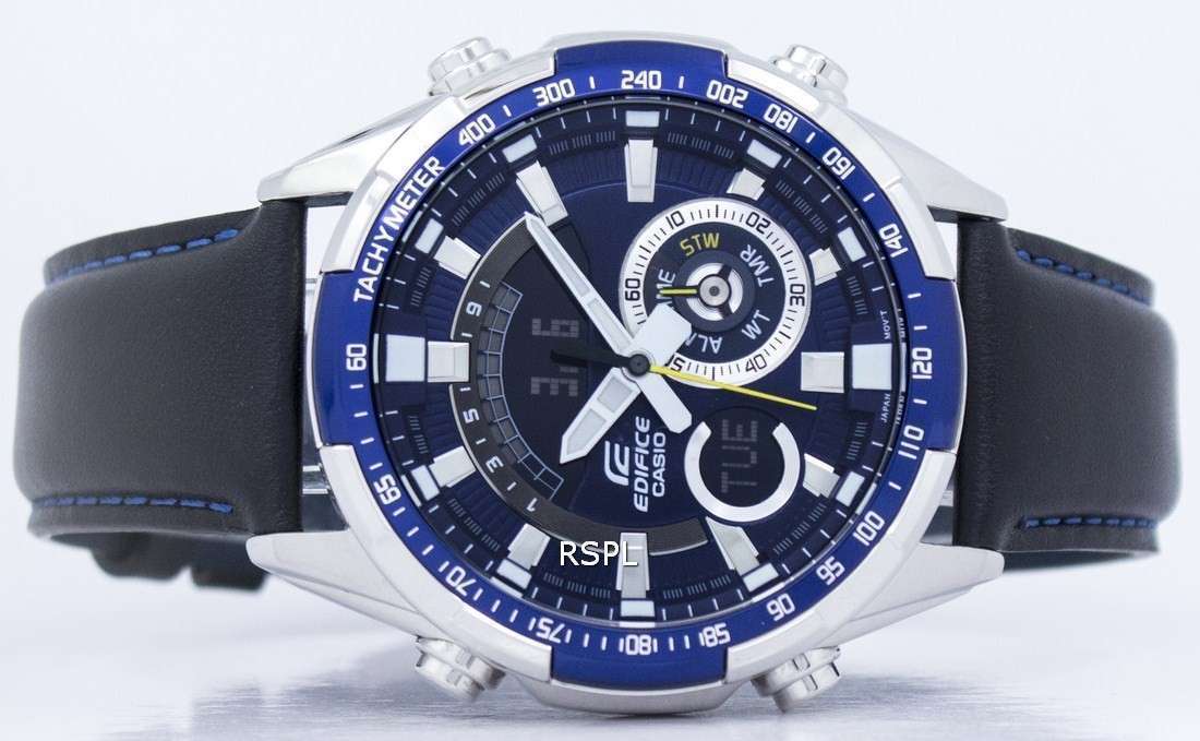 Casio Edifice Chronograph Tachymeter Analog Digital ERA-600L-2AV ERA600L-2AV Men's Watch