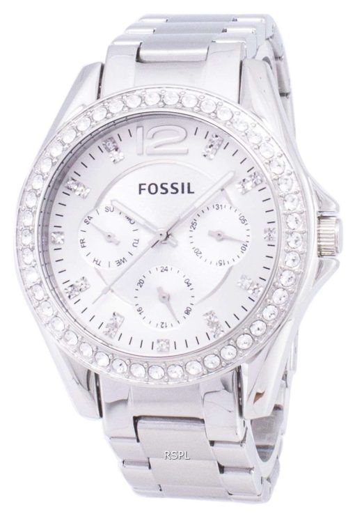 Fossil Riley Multifunction Crystal Dial ES3202 Womens Watch