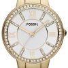 Fossil Virginia Three-Hand Crystal Gold Tone ES3283 Womens Watch