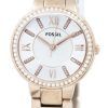 Fossil Virginia Three-Hand Crystal Gold Tone ES3284 Womens Watch