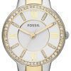 Fossil Virginia Analog Crystal-Accented Two-Tone ES3503 Womens Watch