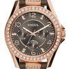 Fossil Riley Multifunction Crystal Quartz ES3888 Women's Watch