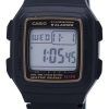 Casio Digital 5 Alarms Dual Time Illuminator F-201WA-9ADF F201WA-9ADF Men's Watch