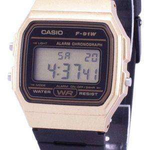 Casio Vintage Chronograph Quartz Alarm F-91WM-9A F91WM-9A Unisex Watch