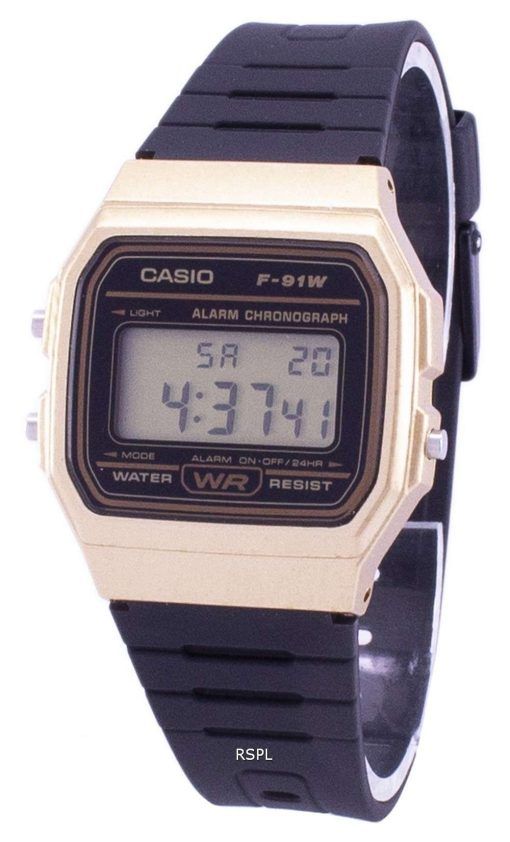 Casio Vintage Chronograph Quartz Alarm F-91WM-9A F91WM-9A Unisex Watch