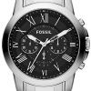Fossil Grant Chronograph Black Dial FS4736 Mens Watch