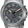 Fossil Grant Chronograph Quartz Gunmetal Dial FS5185 Mens Watch