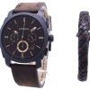 Fossil Machine Chronograph Quartz FS5251SET Men's Watch