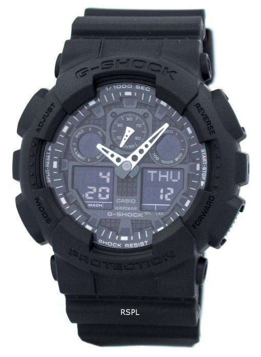 Casio G-Shock GA-100-1A1 GA100-1A1 Shock Resistant 200M Men's Watch