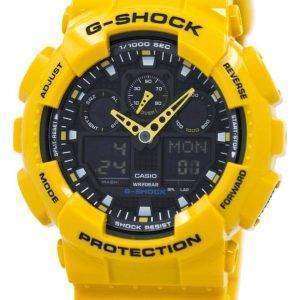 Casio G-Shock GA-100A-9ADR GA100A-9ADR Velocity Indicator Alarm Men's Watch