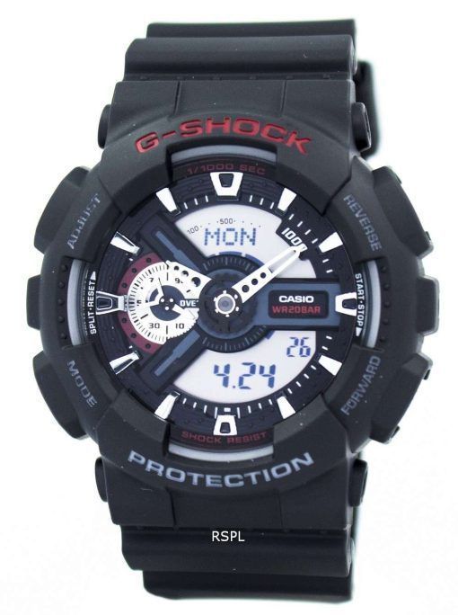 Casio G-Shock World Time Analog Digital GA-110-1A GA110-1A Men's Watch