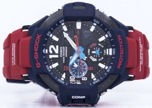 Casio G-Shock GRAVITYMASTER Shock Resistant World Time GA-1100-2A GA1100-2A Men's Watch