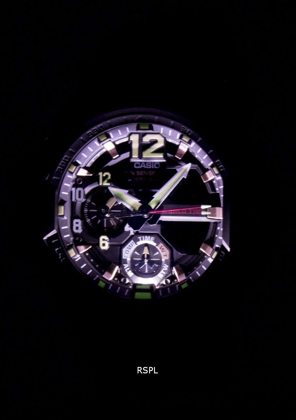 Casio G-Shock GRAVITYMASTER Twin Sensor GA-1100RG-1ADR GA1100RG-1ADR Men's Watch