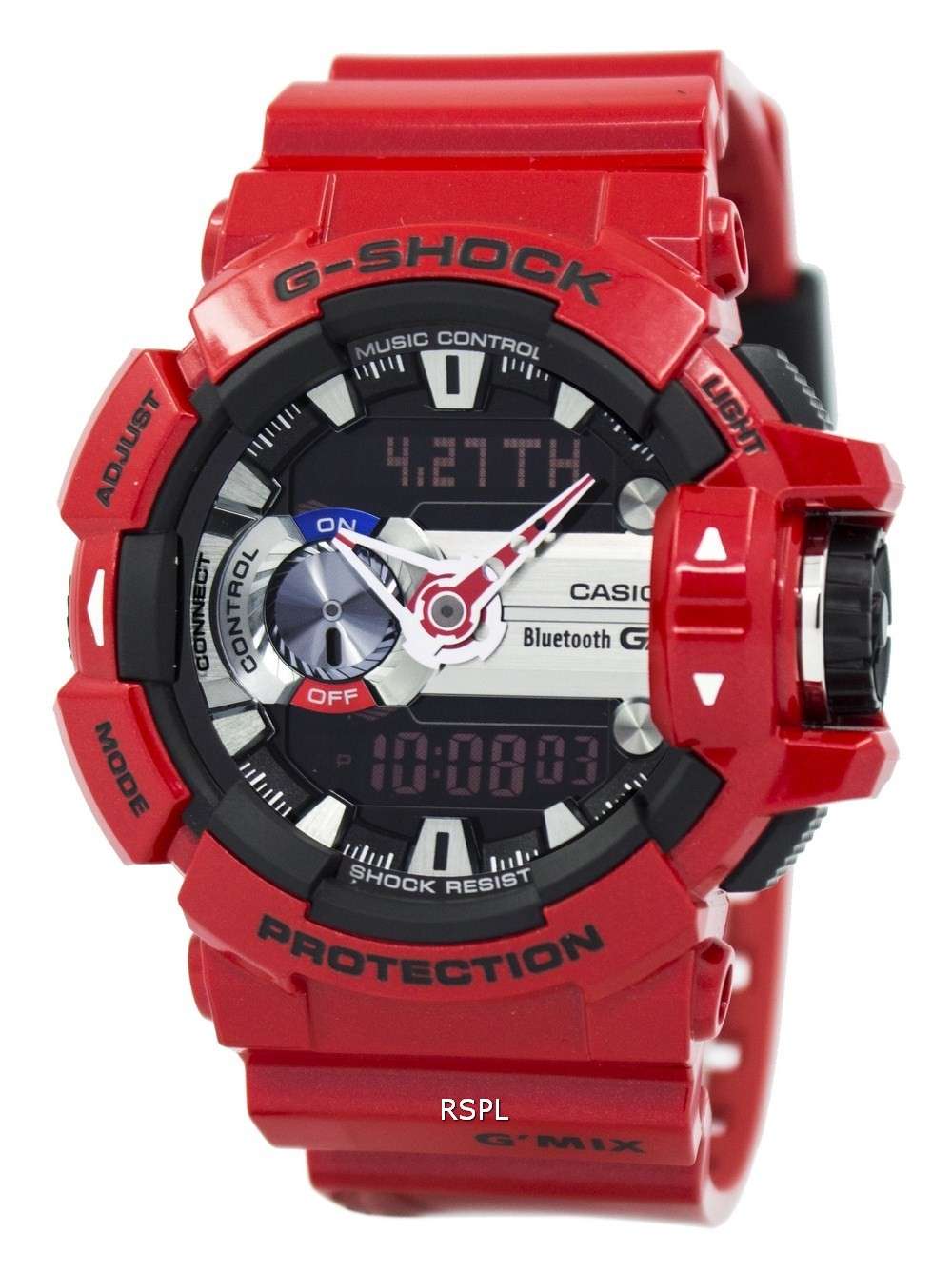 Casio G-Shock G'MIX Bluetooth Smart World Time Analog-Digital GBA-400-4A GBA400-4A Men's Watch