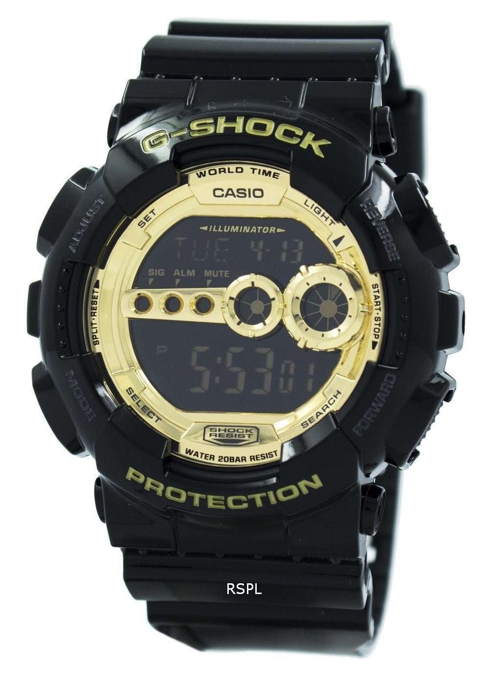 Casio G-Shock GD-100GB-1D GD-100GB-1 Mens Watch