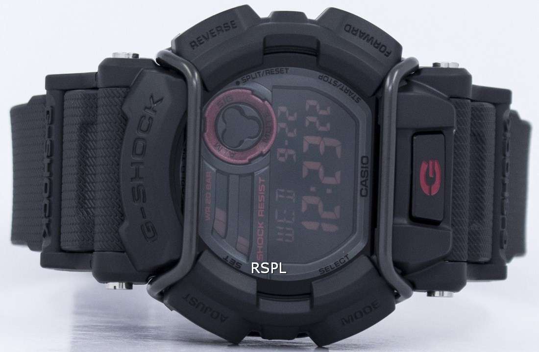 Casio G-Shock Flash Alert Super Illuminator GD-400-1 GD400-1 Men's Watch