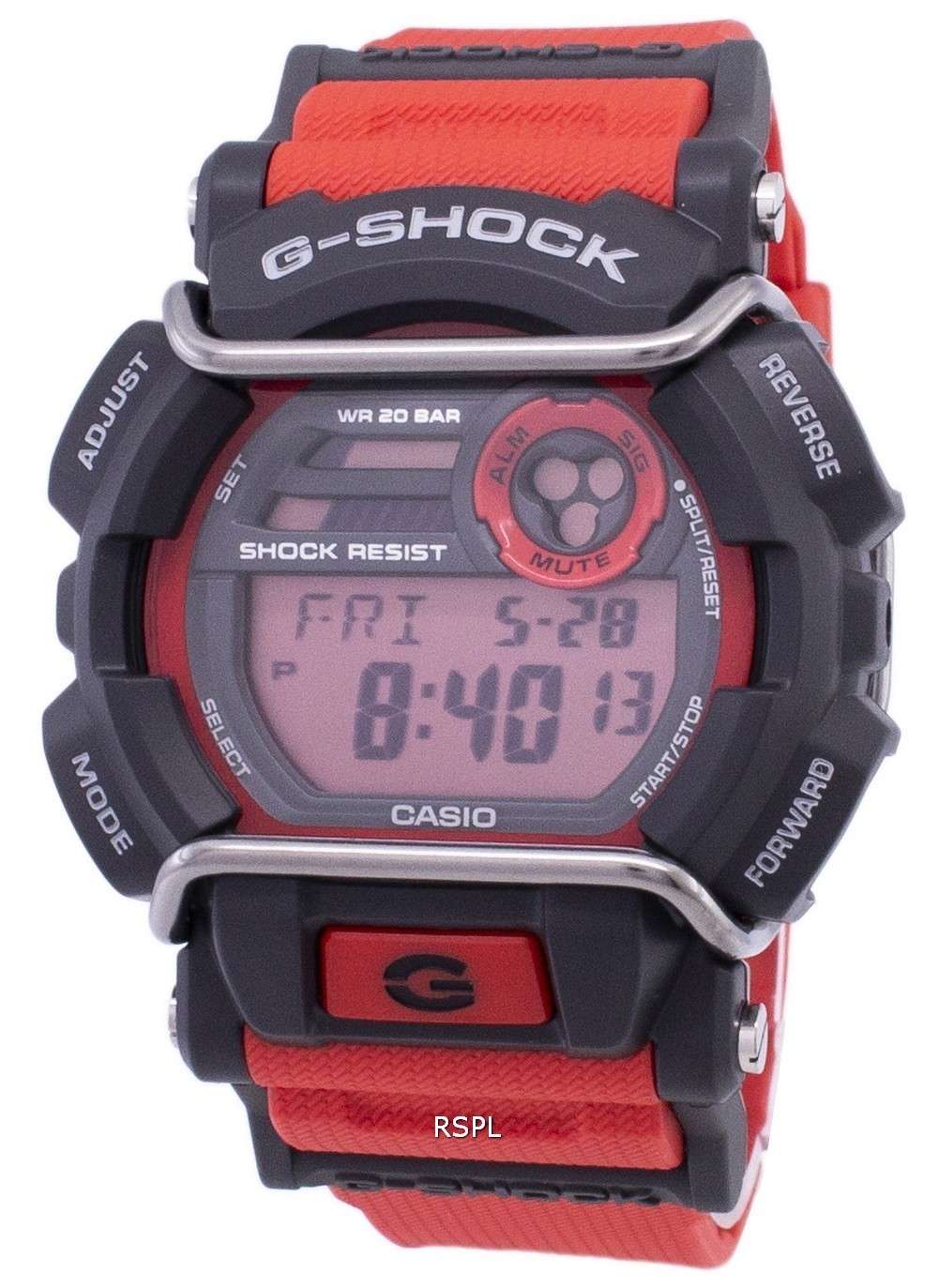 Casio G-Shock Flash Alert Super Illuminator GD-400-4 GD400-4 Men's Watch