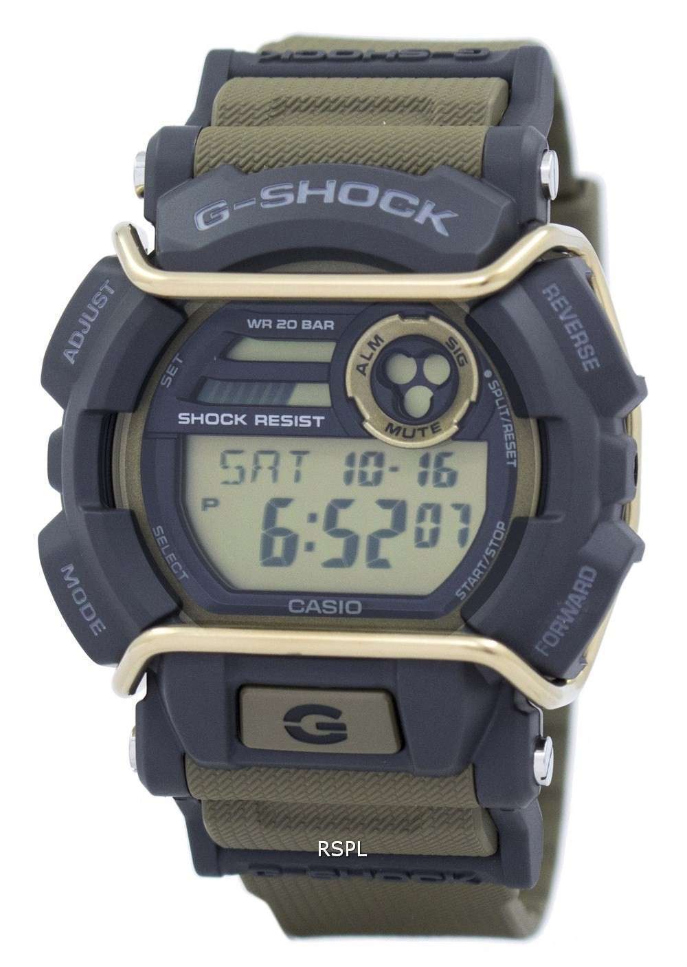 Casio G-Shock Flash Alert Super Illuminator GD-400-9 GD400-9 Men's Watch
