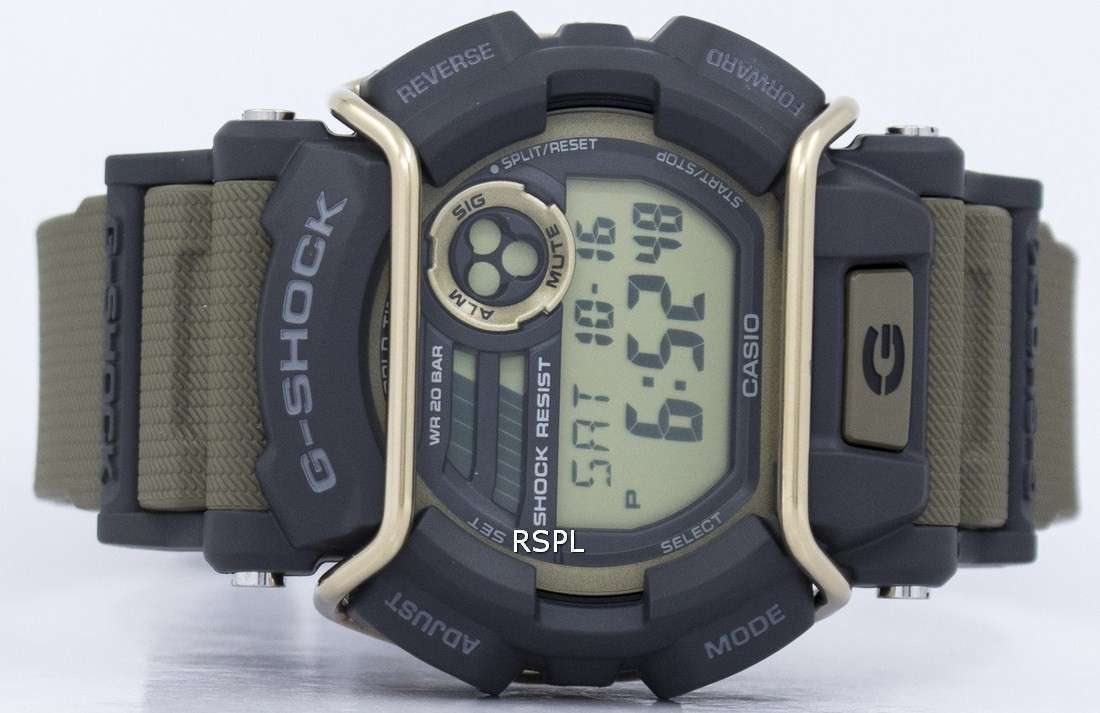 Casio G-Shock Flash Alert Super Illuminator GD-400-9 GD400-9 Men's Watch