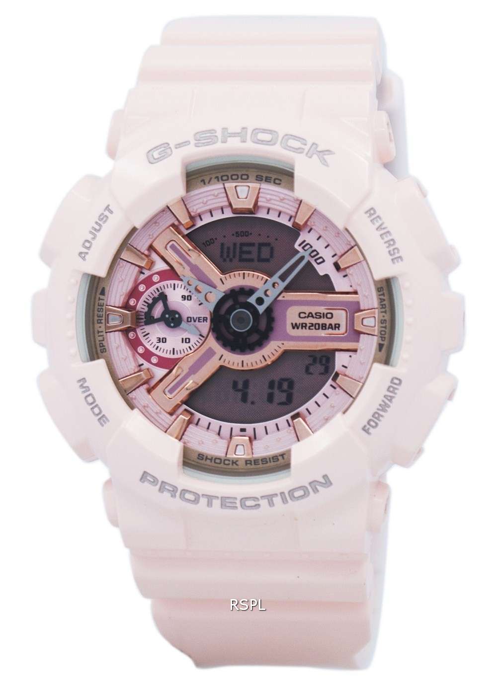 Casio G-Shock S Series Analog-Digital GMA-S110MP-4A1 GMAS110MP-4A1 Women's Watch