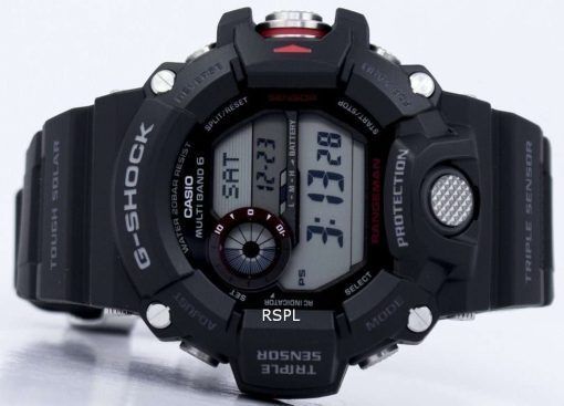 Casio Rangeman G-Shock Triple Sensor Atomic GW-9400-1 GW9400-1 Men's Watch