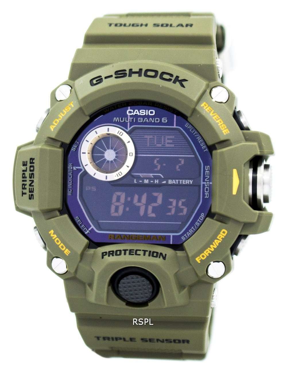 Casio G-Shock Rangeman Multi-Band Atomic GW-9400-3 GW9400-3 Men's Watch