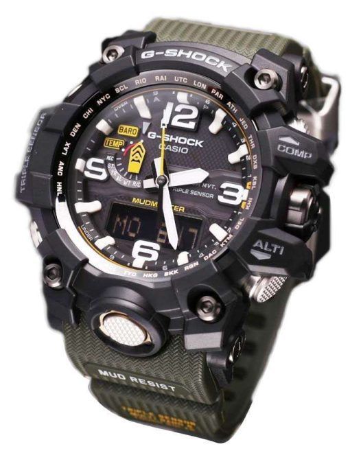 Casio G-Shock Mudmaster Triple Sensor Atomic GWG-1000-1A GWG1000-1A Men's Watch