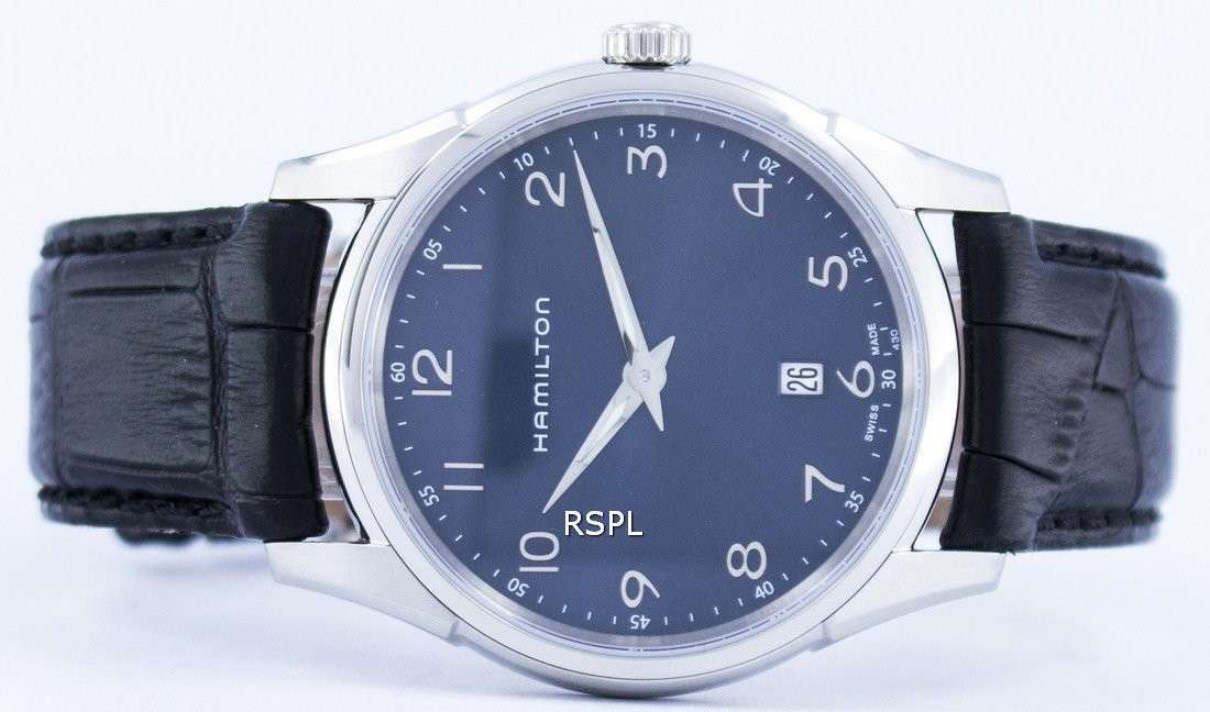 Hamilton Jazzmaster Thinline Quartz Swiss Made H38511743 Mens Watch