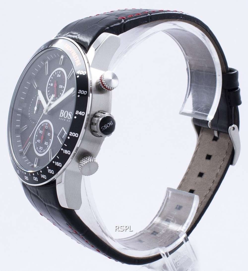 Hugo Boss Rafale Chronograph Tachymeter Quartz 1513390 Men's Watch