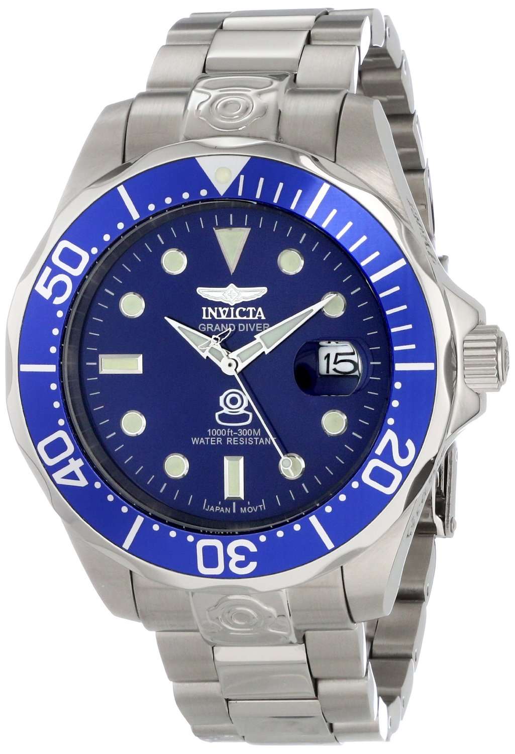 Invicta Pro Diver Collection Grand Diver Automatic 300M 3045 Men's Watch