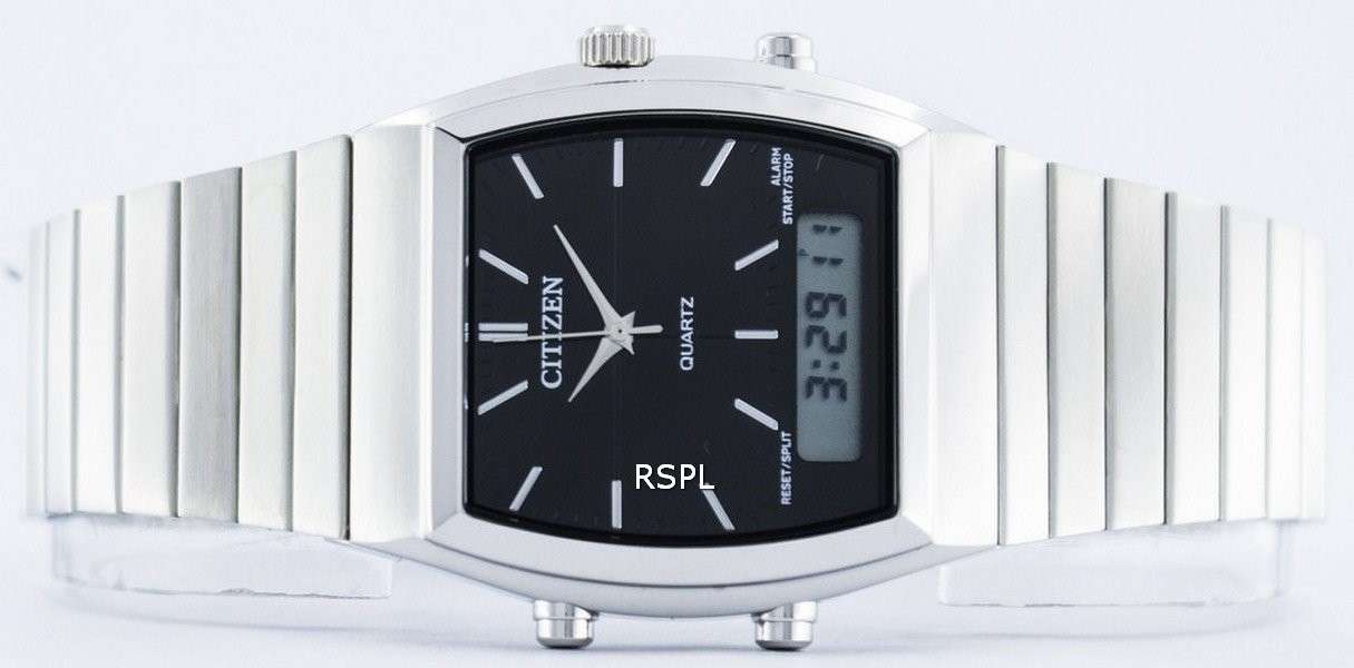 Citizen Quartz Alarm Chronograph Analog Digital JM0540-51E Men's Watch