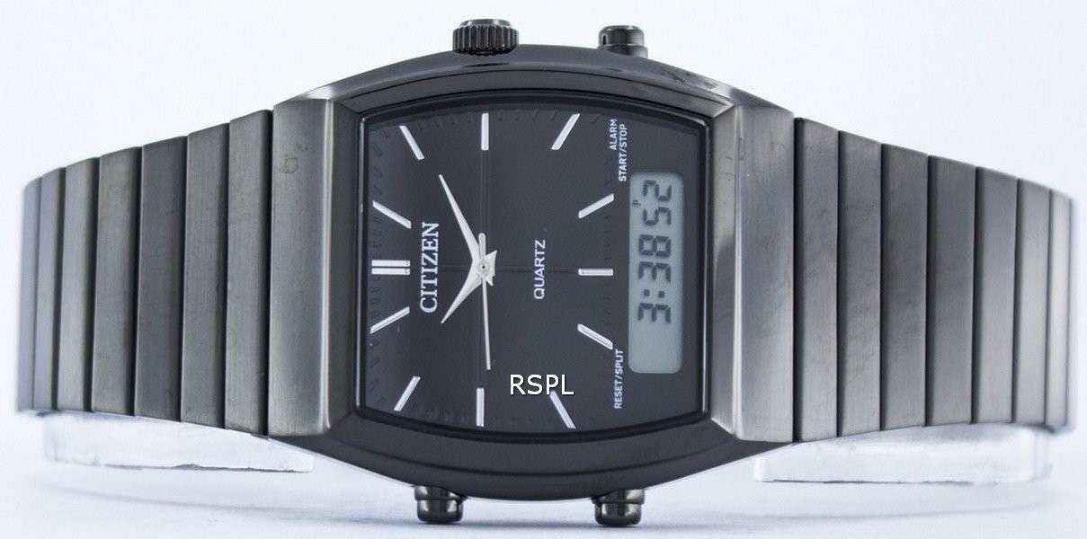 Citizen Quartz Alarm Chronograph Analog Digital JM0545-58E Men's Watch