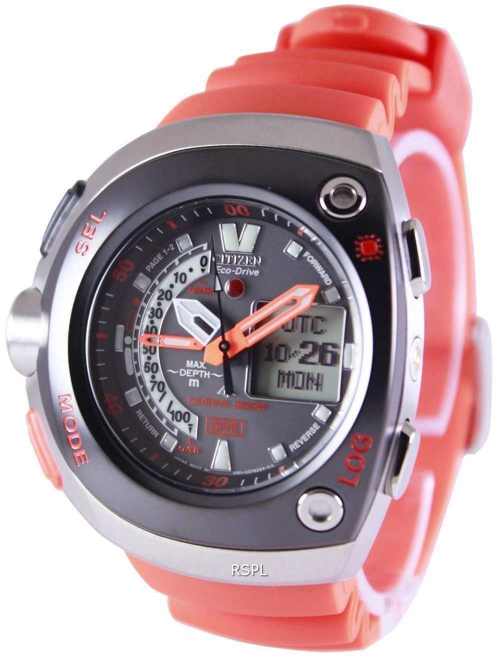 Citizen Aqualand Diver Eco-Drive JV0020-21F Men's Watch