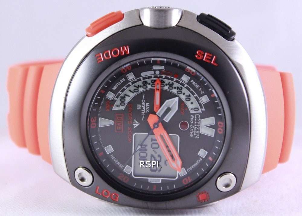 Citizen Aqualand Diver Eco-Drive JV0020-21F Men's Watch