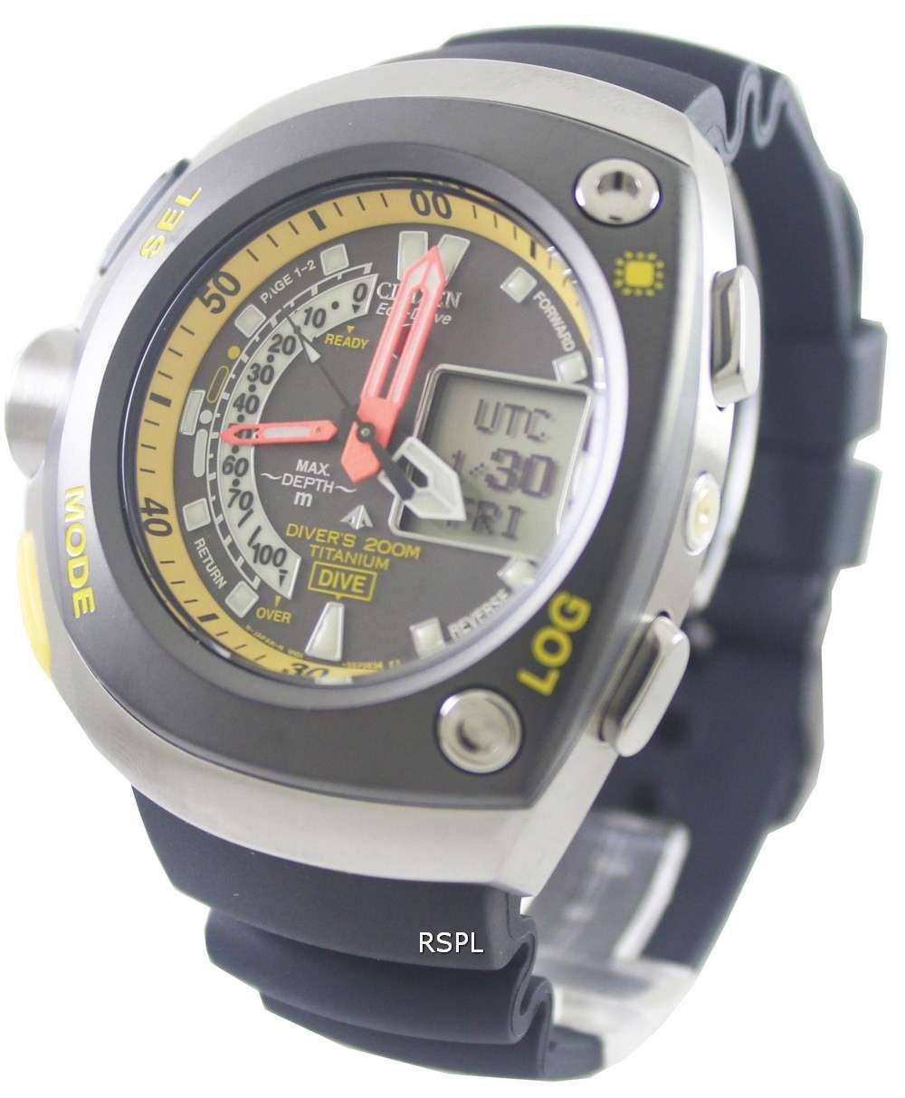 Citizen Diver Titanium Promaster Cyber Aqualand JV0055-00E
