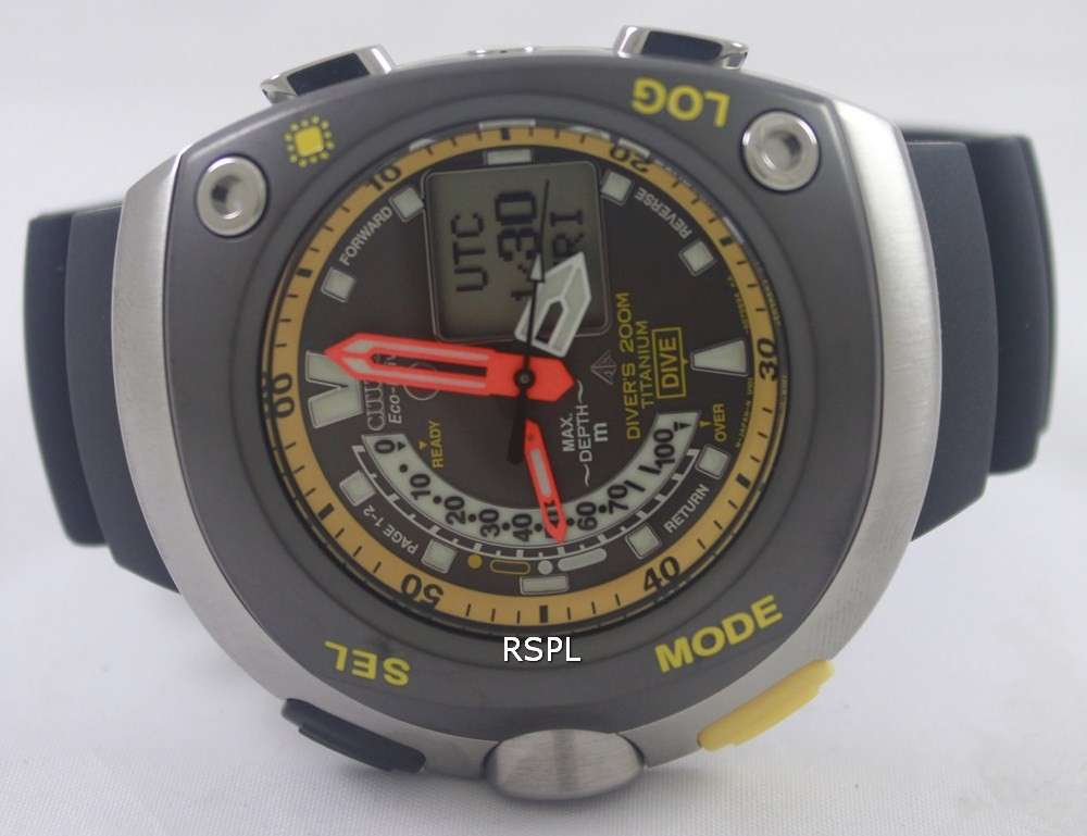 Citizen Diver Titanium Promaster Cyber Aqualand JV0055-00E