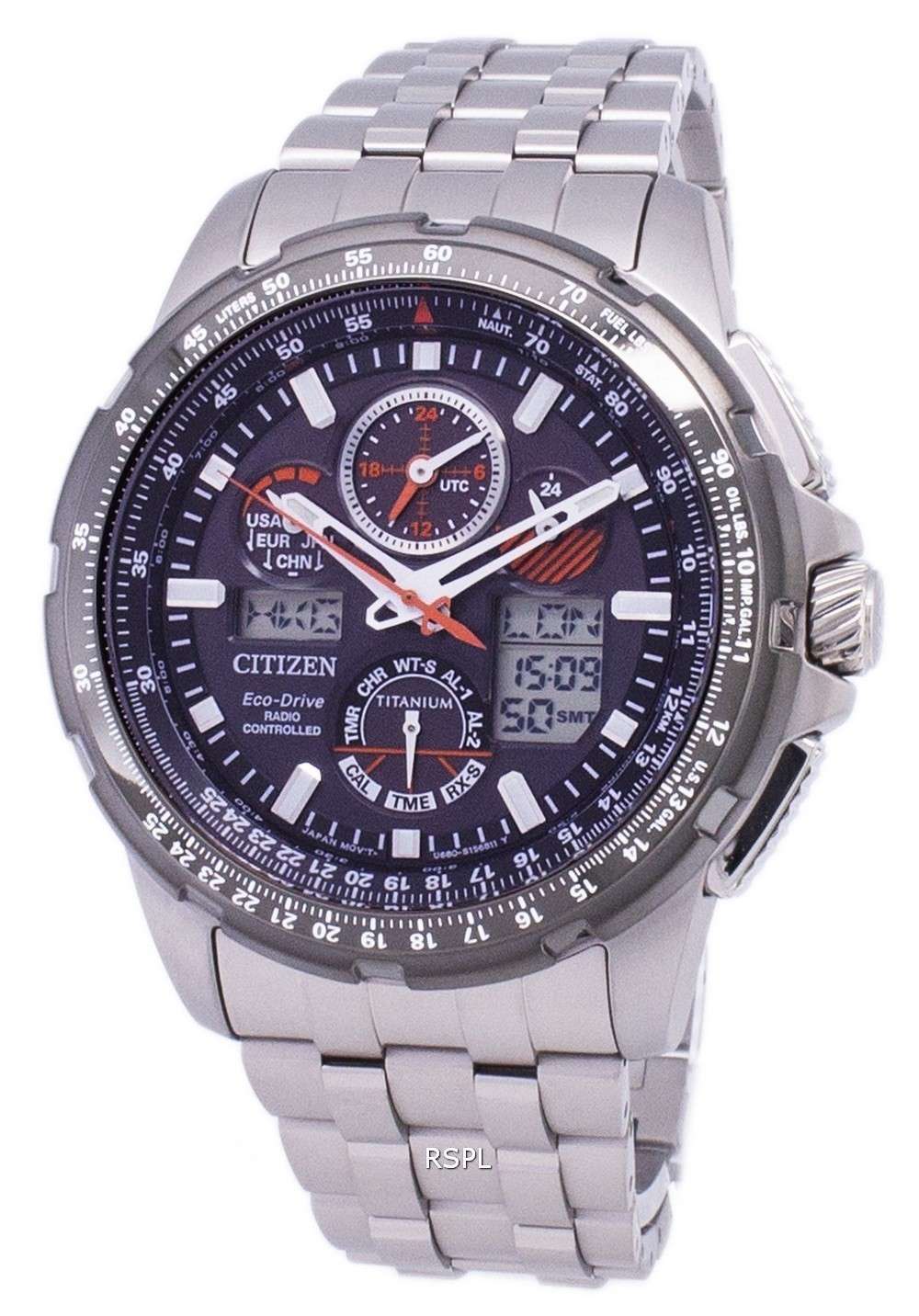 Citizen Promaster Sky Eco-Drive Titanium 200M JY8069-88E Men's Watch
